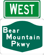 Bear Mountain Parkway west
