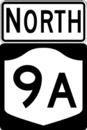 NY 9A north