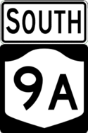 NY 9A south