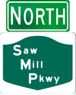 Saw Mill River Parkway north