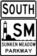 Sunken Meadow Parkway south