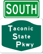 Taconic State Parkway south