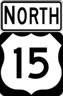 US 15 north