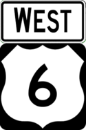 US 6 west
