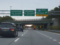 Maine Turnpike Approach Road Photo