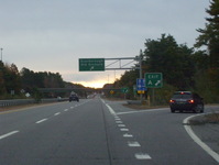 Maine Turnpike Approach Road Photo