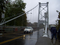 Kingston-Port Ewen Suspension Bridge Photo