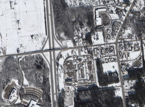 I-87 at NY 67 in 2004