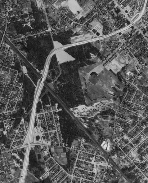 I-890 and NY 7 in 1960