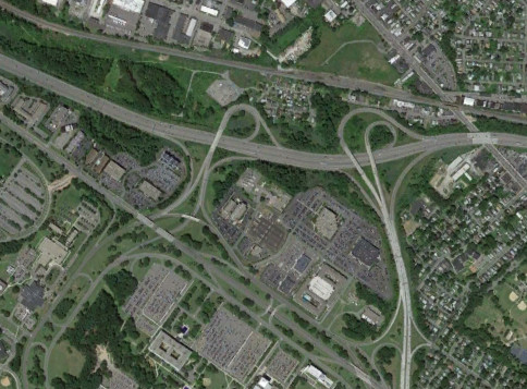 I-90 around NY 85 in 2015