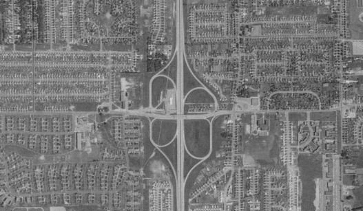 The Thruway at Maryvale Drive in 1958