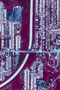 The Thruway at William Street in 1972