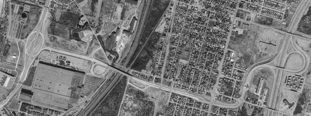 The NY 179 freeway in 1983