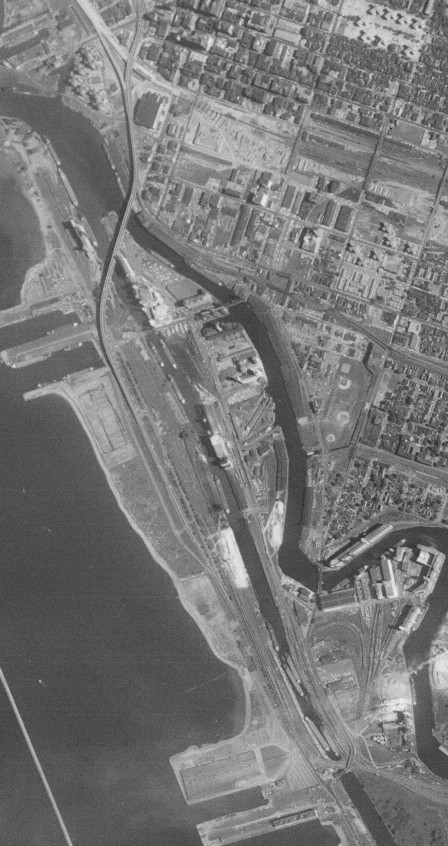 The Buffalo Skyway in 1958