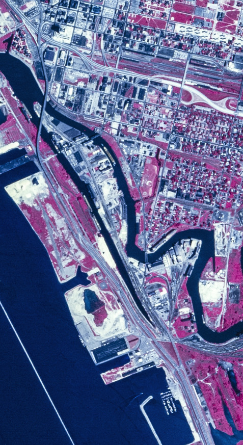 The Buffalo Skyway in 1972