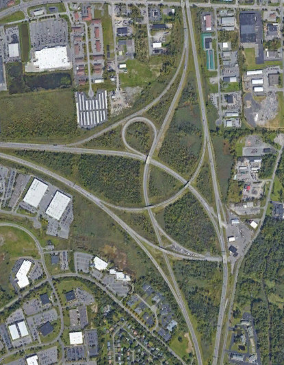 I-690 at I-481 in 2019