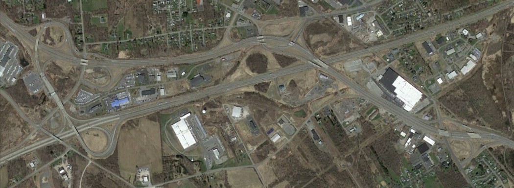 Thruway exit 39 in 2017