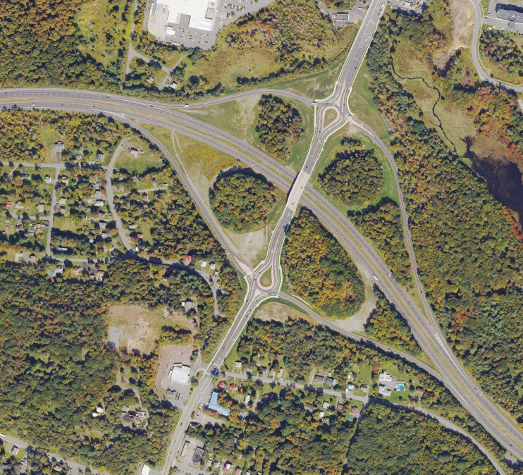 NY 17 at NY 42 in 2024