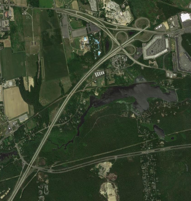 The eastern end of the LIE in 2014