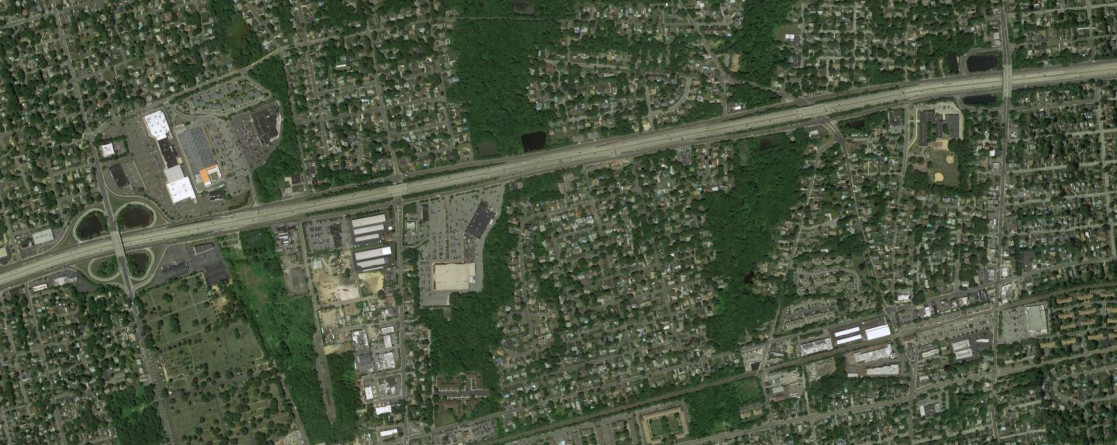 NY 27 around Islip in 2014