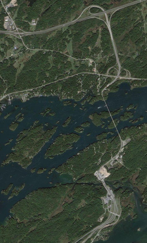 The Thousand Islands Bridge Canadian Span in 2015