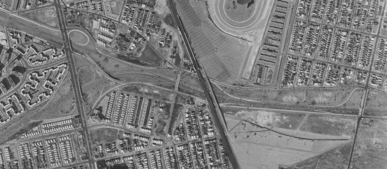 The Belt Parkway at NY 27 in 1966