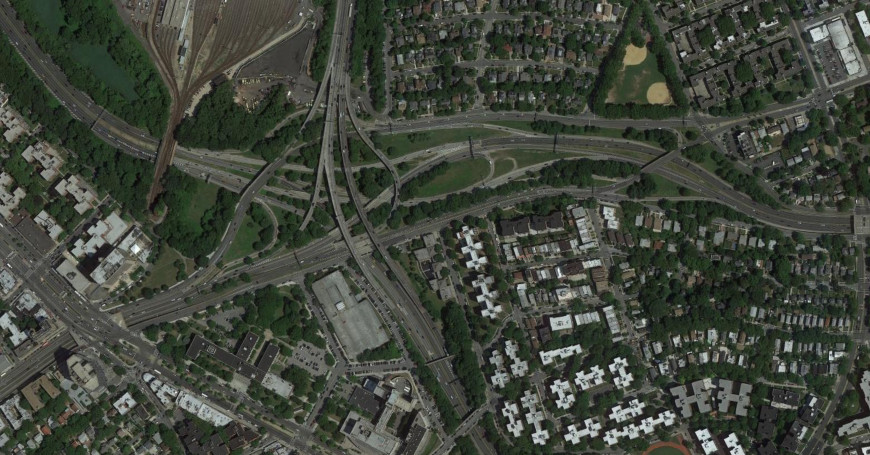 The Kew Gardens Interchange in 2010