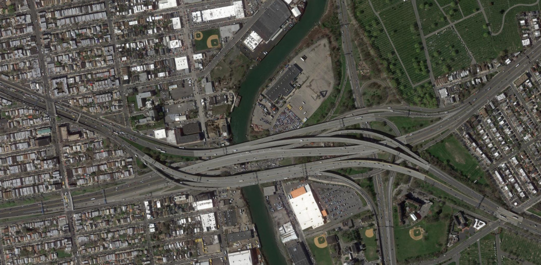 The Bruckner Interchange in 2016