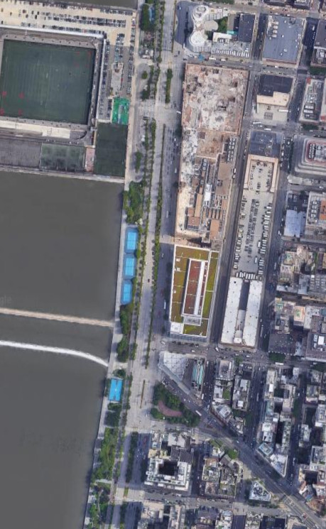 West Street at Canal Street in 2019