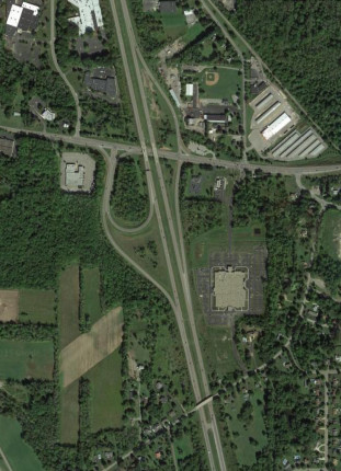 US 219 at US 20A in 2018