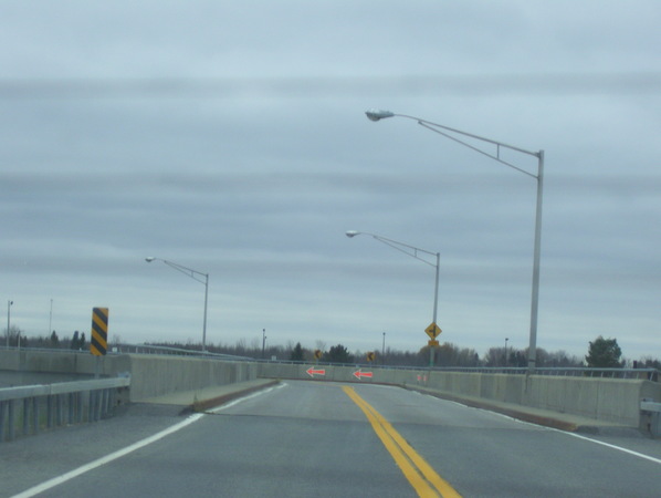 NY 131 over the St. Lawrence Intake Dam