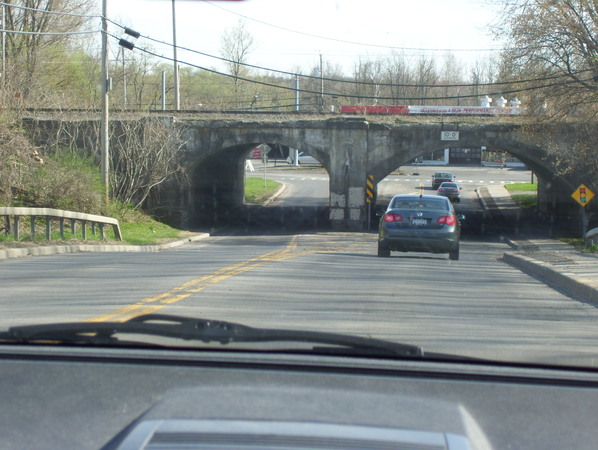 Tunnel under railroad