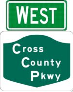 Cross County Parkway west