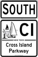 Cross Island Parkway south