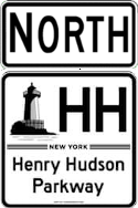 Henry Hudson Parkway north