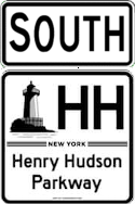 Henry Hudson Parkway south