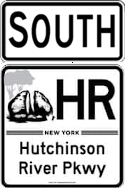 Hutchinson River Parkway south