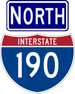 I-190 north