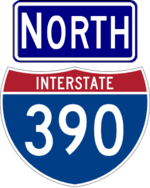 I-390 north