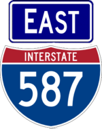 I-587 east