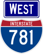 I-781 west