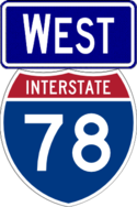 I-78 west