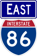 I-86 east