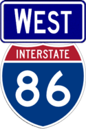 I-86 west