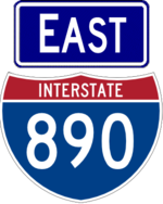 I-890 east