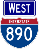 I-890 west