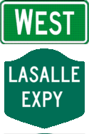 LaSalle Expressway west