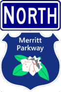 Merritt Parkway north