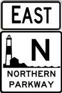 Northern Parkway east