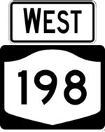 NY 198 west